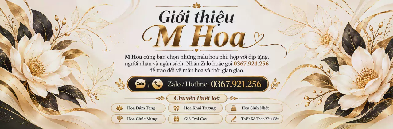 Ảnh bìa Shop hoa tươi Xã Châu Thới Cà Mau - Chọn hoa theo câu chuyện của bạn